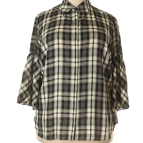 Lauren Plaid Top - Picture 1 of 2
